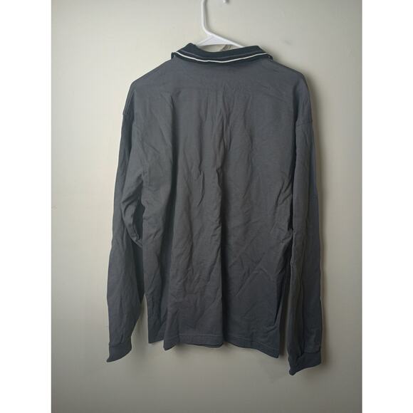 Vintage 70s 80s Cotton Deluxe Casuals Half Zip Sweatshirt Men's Large NWOT NOS - Picture 4 of 4